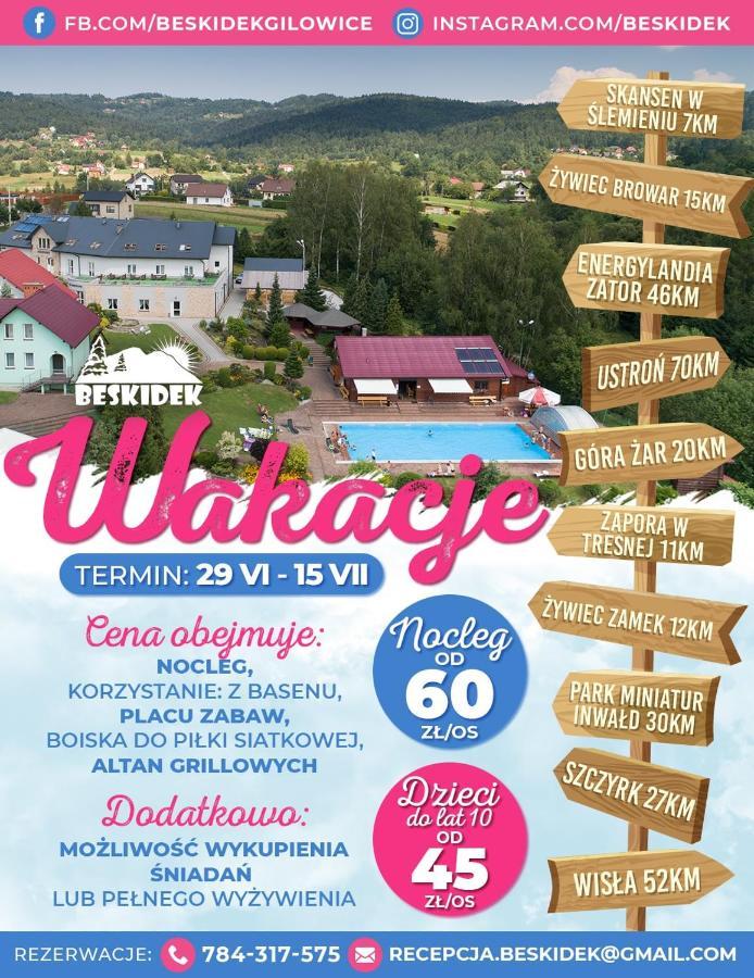 Osrodek Rekreacyjno - Wypoczynkowy Beskidek Hotell Gilowice  Exteriör bild